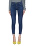 Main View - Click To Enlarge - J BRAND - '835' zip cuff cropped skinny jeans