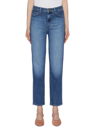 Main View - Click To Enlarge - J BRAND - 'Jules' cropped straight leg jeans