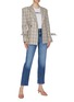 Figure View - Click To Enlarge - J BRAND - 'Jules' cropped straight leg jeans