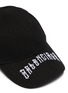 Detail View - Click To Enlarge - BALENCIAGA - Tattoo logo embroidered baseball cap