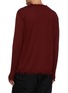 Back View - Click To Enlarge - UMA WANG - Distressed border cashmere sweater