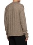 Back View - Click To Enlarge - UMA WANG - Distressed sweater