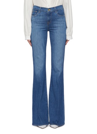 Main View - Click To Enlarge - J BRAND - 'Valentina' high rise flared jeans