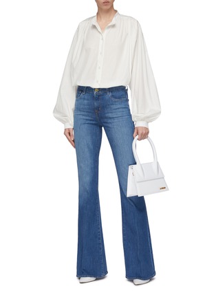 Figure View - Click To Enlarge - J BRAND - 'Valentina' high rise flared jeans
