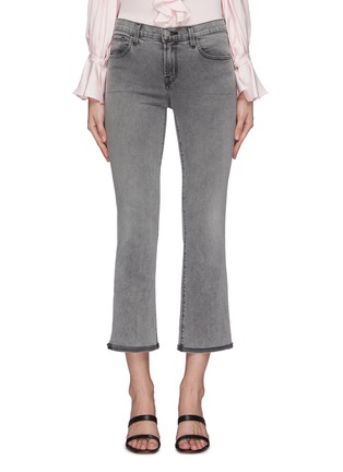 Main View - Click To Enlarge - J BRAND - 'Selena' cropped bootcut jeans
