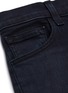  - J BRAND - 'Selena' raw cuff cropped boot cut jeans