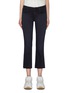 Main View - Click To Enlarge - J BRAND - 'Selena' raw cuff cropped boot cut jeans