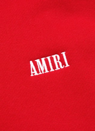  - AMIRI - Dragon graphic embroidered stripe sleeve sweatshirt
