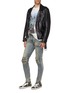 Figure View - Click To Enlarge - AMIRI - 'City Dragon' graphic print distressed T-shirt