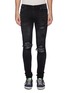 Main View - Click To Enlarge - AMIRI - 'MX1' bandana patch ripped skinny jeans