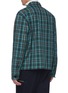 Back View - Click To Enlarge - OAMC - Plaid check zip shirt