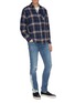 Figure View - Click To Enlarge - J BRAND - Ripped knee slim fit jeans