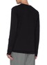 Back View - Click To Enlarge - ATTACHMENT - Raw edge long sleeve T-shirt