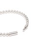 Detail View - Click To Enlarge - LE GRAMME - 'Le 25 Grammes' silver bead bracelet