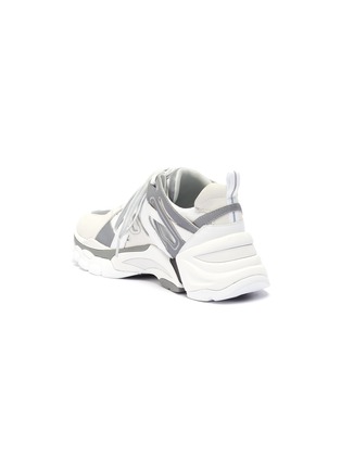  - ASH - 'FLASH' chunky outsole leather panel mesh sneakers