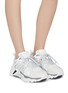 Figure View - Click To Enlarge - ASH - 'FLASH' chunky outsole leather panel mesh sneakers