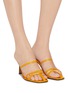 Figure View - Click To Enlarge - NEOUS - 'Veki' strappy T-bar sandals