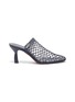 Main View - Click To Enlarge - NEOUS - 'Bophy' fishnet mules