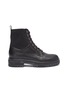 Main View - Click To Enlarge - GIANVITO ROSSI - 'Martis' lace-up leather combat boots