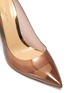 Detail View - Click To Enlarge - GIANVITO ROSSI - 'Kyle' PVC slingback pumps