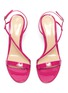 Detail View - Click To Enlarge - GIANVITO ROSSI - 'Manhattan 85' twist strap leather slingback sandals