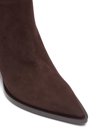 Detail View - Click To Enlarge - GIANVITO ROSSI - 'Daenerys' suede knee high boots