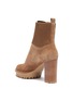  - GIANVITO ROSSI - Patchwork zip front ankle boots