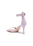  - GIANVITO ROSSI - 'Portofino 85' ankle strap suede sandals