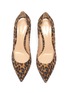 Detail View - Click To Enlarge - GIANVITO ROSSI - 'Gianvito 85' leopard print suede pumps