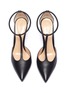Detail View - Click To Enlarge - GIANVITO ROSSI - T-bar leather d'Orsay pumps