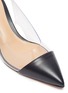 Detail View - Click To Enlarge - GIANVITO ROSSI - 'Alice' PVC patent leather slingback pumps