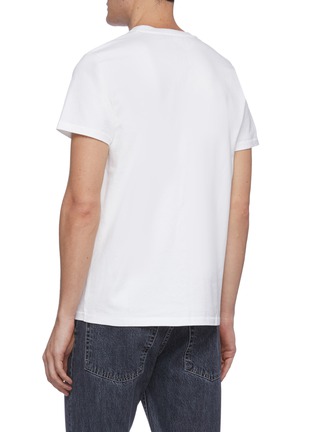 Back View - Click To Enlarge - HELMUT LANG - 'Masc Josephine' abstract print T-shirt