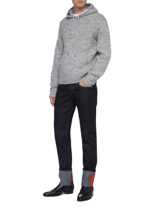 Figure View - Click To Enlarge - HELMUT LANG - Knit hoodie