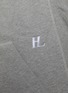  - HELMUT LANG - 'HL' monogram embroidered hoodie