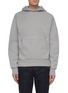 Main View - Click To Enlarge - HELMUT LANG - 'HL' monogram embroidered hoodie