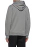 Back View - Click To Enlarge - HELMUT LANG - 'Standard' logo embroidered hoodie
