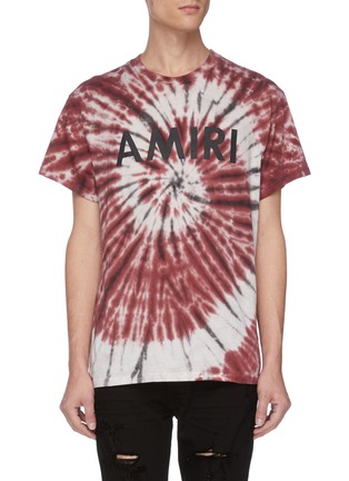 Main View - Click To Enlarge - AMIRI - Logo print tie-dye effect T-shirt