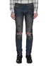 Main View - Click To Enlarge - AMIRI - 'Thrasher Minimal' ripped jeans