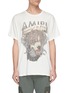 Main View - Click To Enlarge - AMIRI - Logo slogan dog graphic print T-shirt