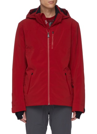 Main View - Click To Enlarge - AZTECH MOUNTAIN - 'Capitol Peak' hooded ski jacket