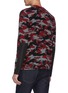 Back View - Click To Enlarge - AZTECH MOUNTAIN - 'Matterhorn' camouflage print water-repellent Merino wool sweater