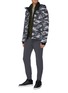 Figure View - Click To Enlarge - AZTECH MOUNTAIN - 'Nuke Suit' camouflage print hooded waterproof puffer jacket