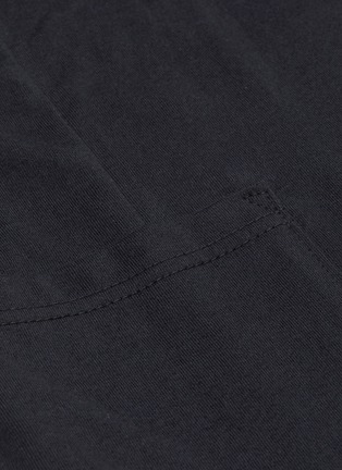  - THE VIRIDI-ANNE - Contrast sleeve button shoulder flap pocket sweatshirt