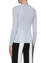 Back View - Click To Enlarge - CRUSH COLLECTION - Layered silk-cashmere rib knit top