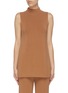 Main View - Click To Enlarge - CRUSH COLLECTION - Sleeveless wool knit turtleneck top