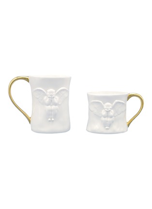 Main View - Click To Enlarge - X+Q - Angel Couple Mug Set