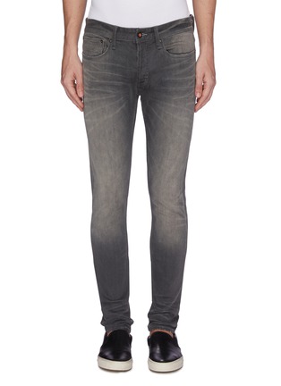 Main View - Click To Enlarge - DENHAM - 'Bolt' washed skinny jeans