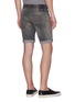 Back View - Click To Enlarge - DENHAM - 'Razor' washed skinny denim shorts