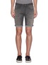 Main View - Click To Enlarge - DENHAM - 'Razor' washed skinny denim shorts