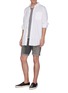 Figure View - Click To Enlarge - DENHAM - 'Razor' washed skinny denim shorts